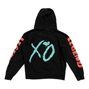 The Weeknd XO Starboy Legend Of The Fall Tour Hoodie Logo Small Black Concert